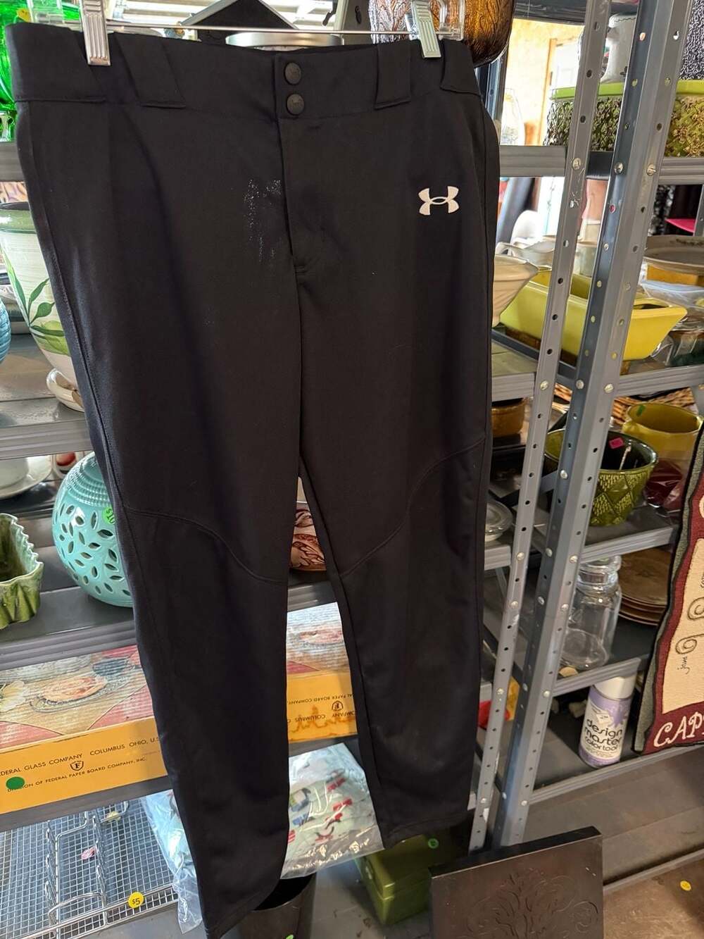 UA Utility Closed Boys' Baseball Pants